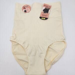 Shapermint All Day Every Day High Waist Shaper Panty Cream Women Size M L NWT